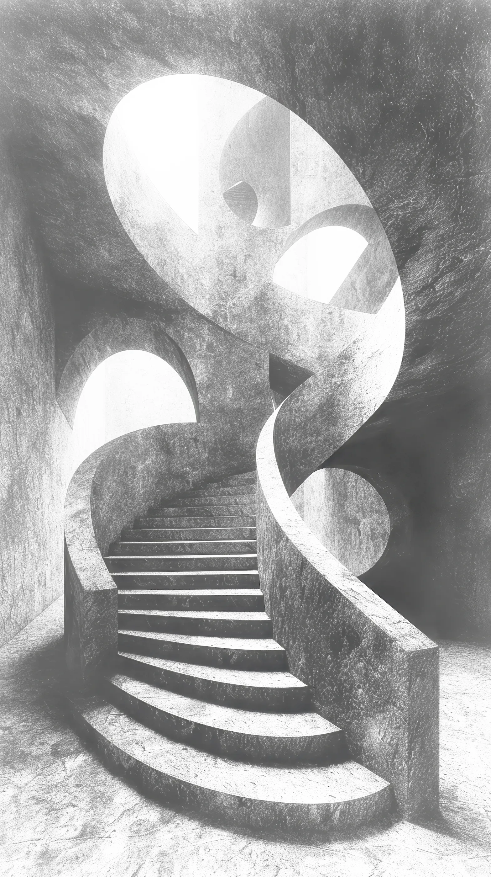 Free Mobile Wallpaper - Piranesi Black and White 5