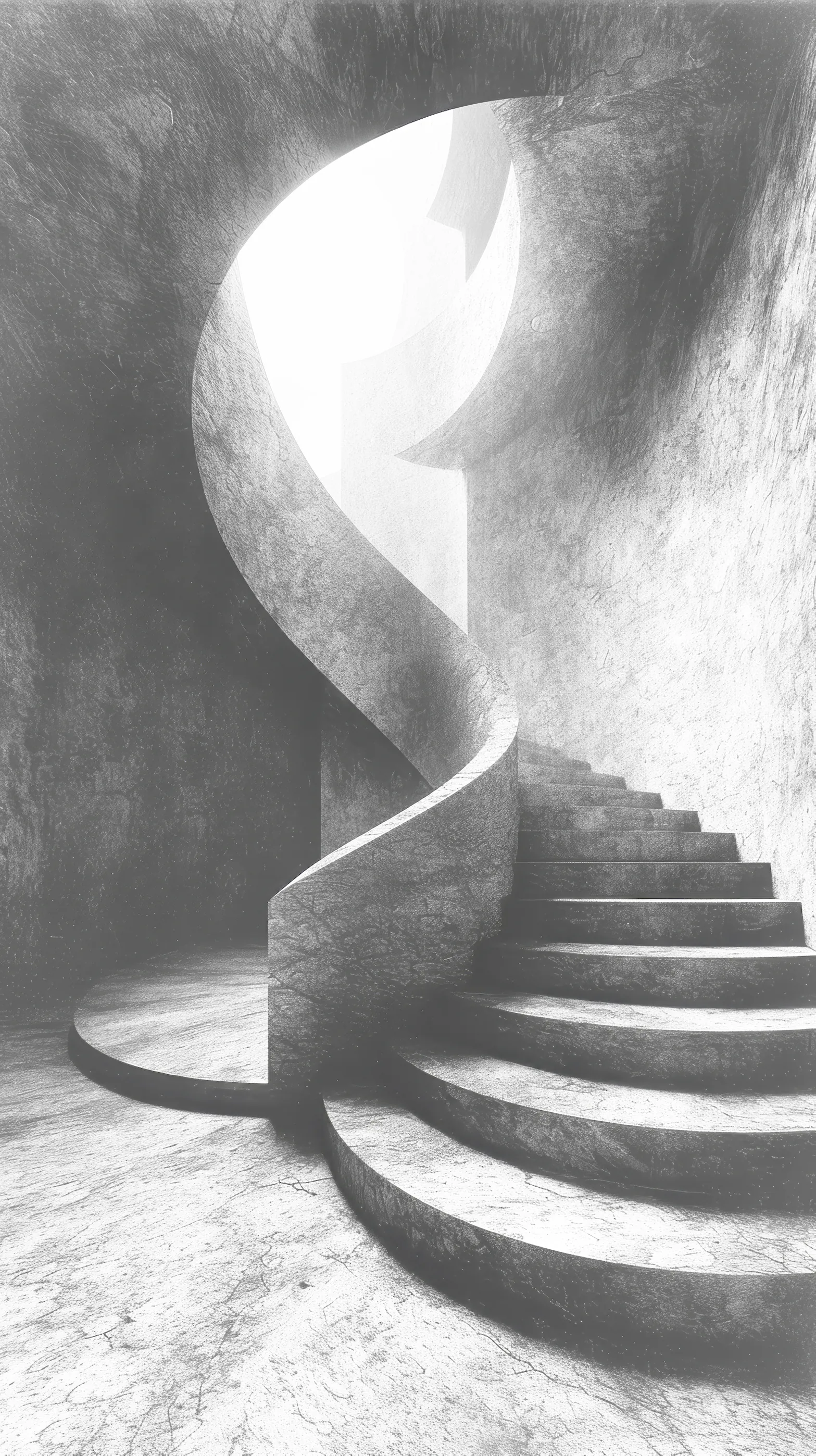 Free Mobile Wallpaper - Piranesi Black and White 6