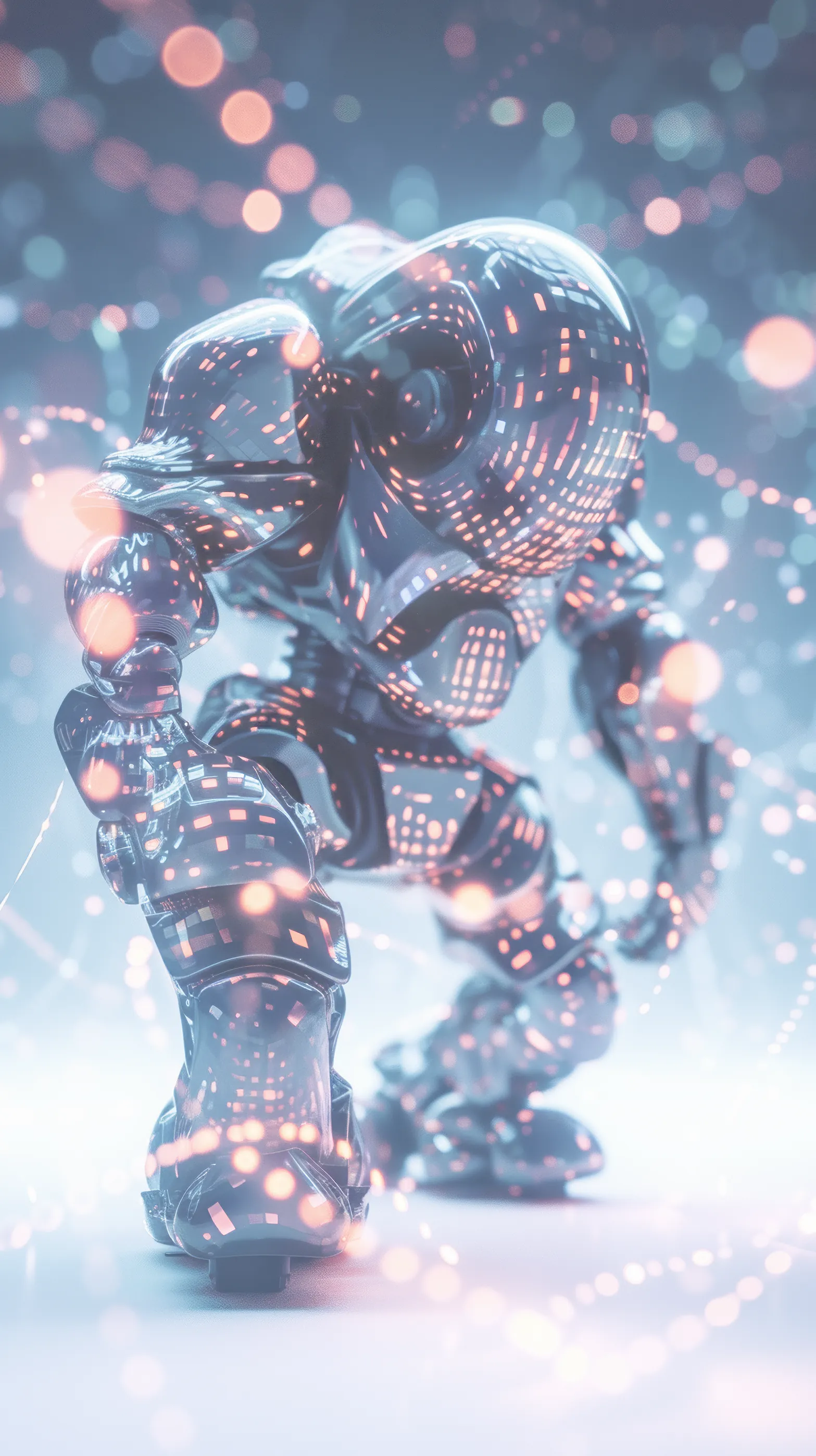 Pulsar Robots  90 - 1567x2796 Free mobile wallpaper