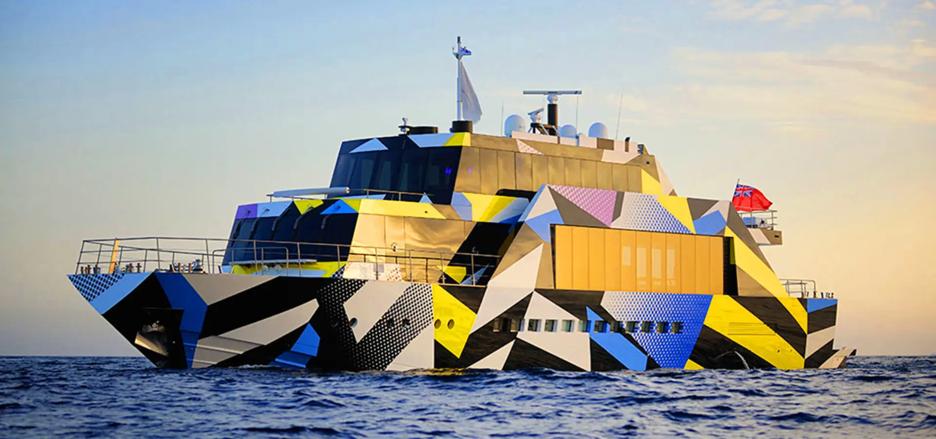 The Guilty Yacht - by Jeff Koons